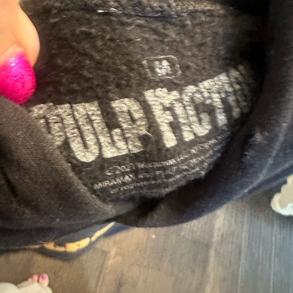 Pulp Fiction Black Hoodie - Picture 3 of 4